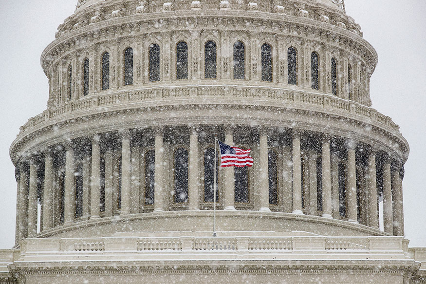 Winter Storm Brings Heavy Snow, Ice and Freezing Rain in US - News18