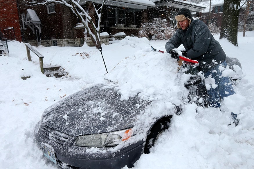 Winter Storm Brings Heavy Snow, Ice and Freezing Rain in US - News18