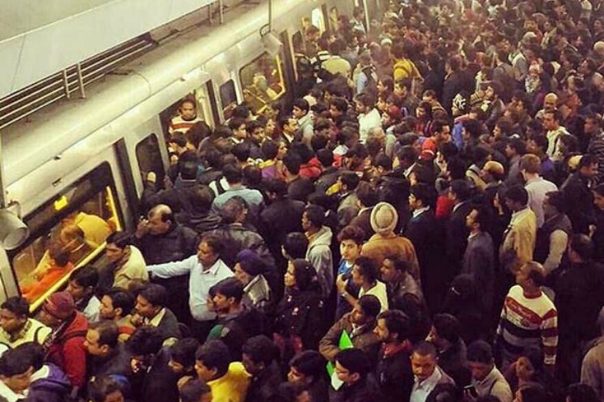Exit from 4 Metro Stations Shut as New Year's Crowd Swells in Delhi