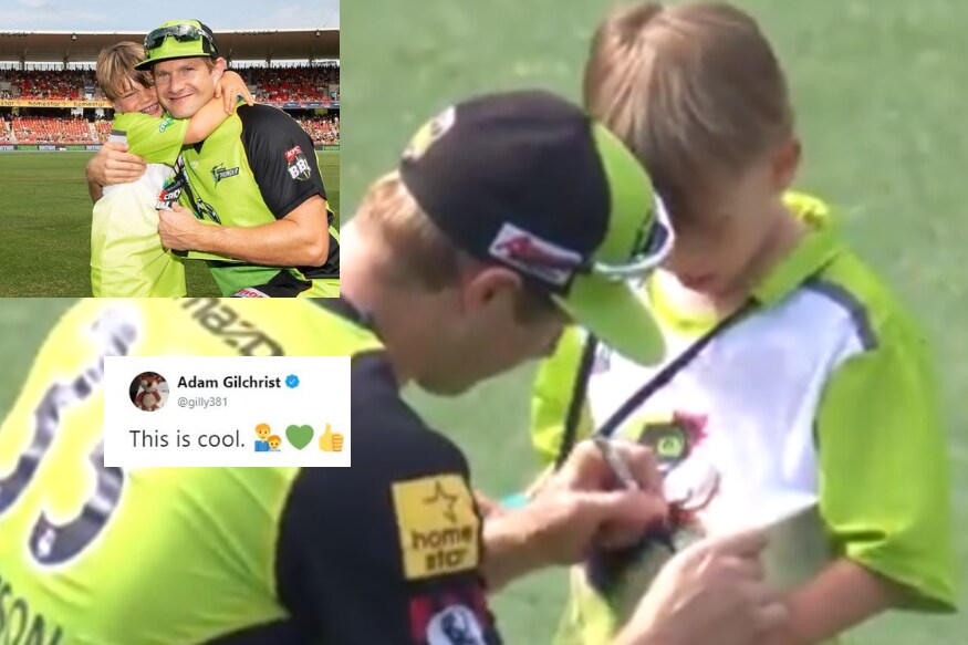 Young Fan of Shane Watson Invades Cricket Ground to Ask for Autograph ...