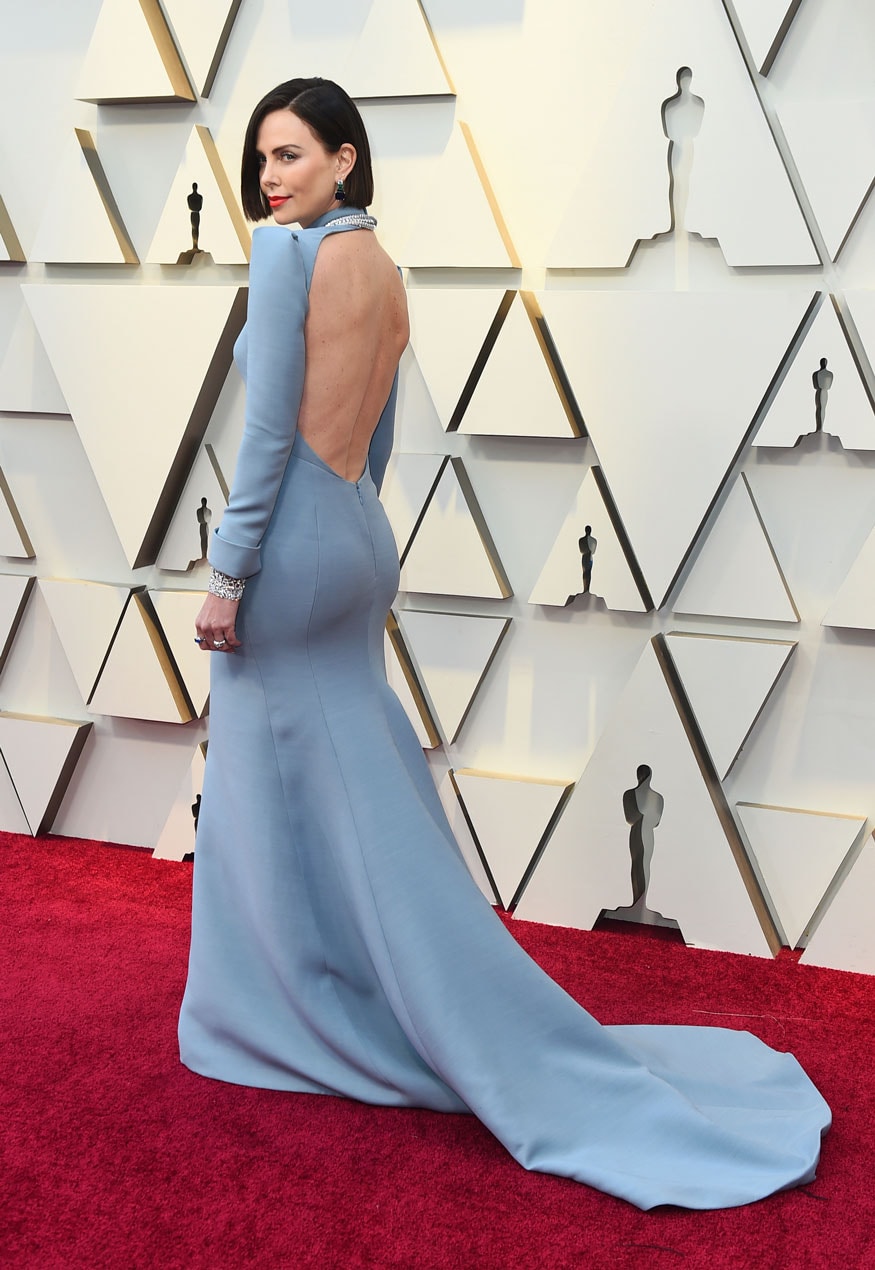   Charlize Theron arrives at the 91st Academy Awards in Los Angeles. (Image: AP) 