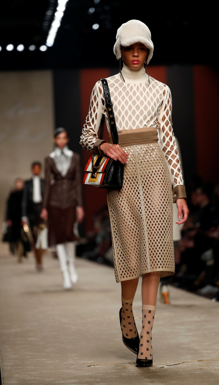 Karl Lagerfeld's final collection for Fendi is shown in Milan