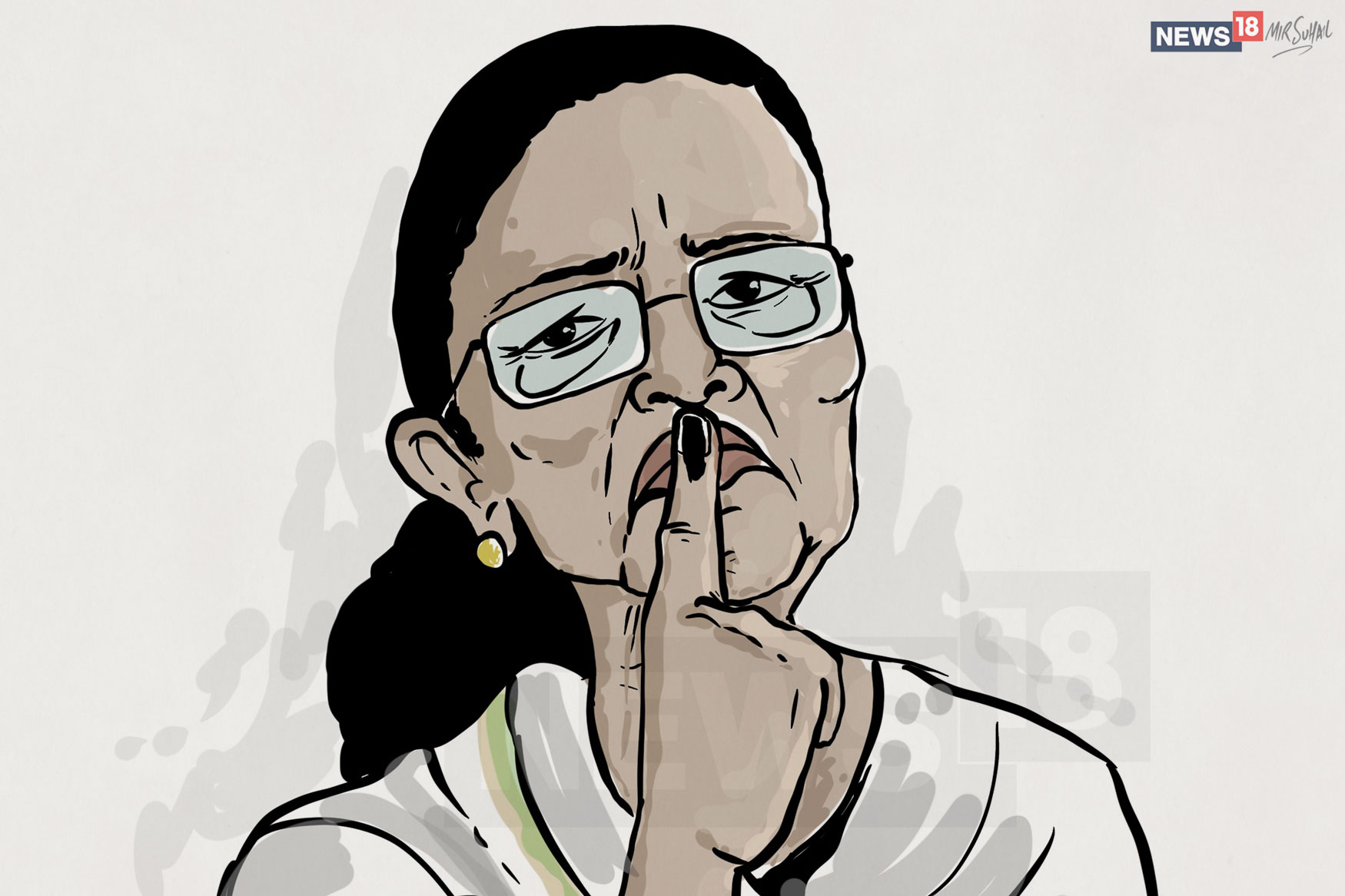 Image result for mamata banerjee cartoons