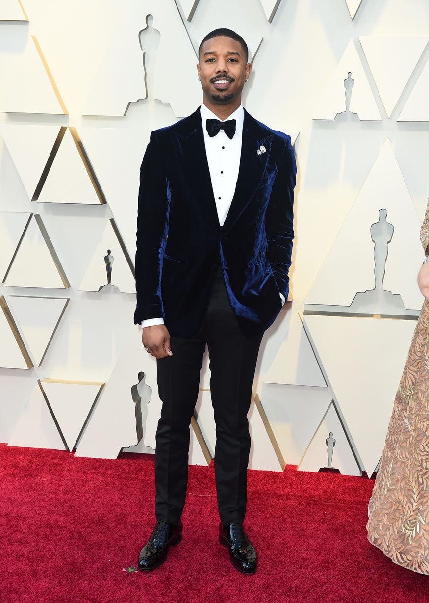   Michael B. Jordan arrives at the 91st Academy Awards in Los Angeles. (Image: AP) 