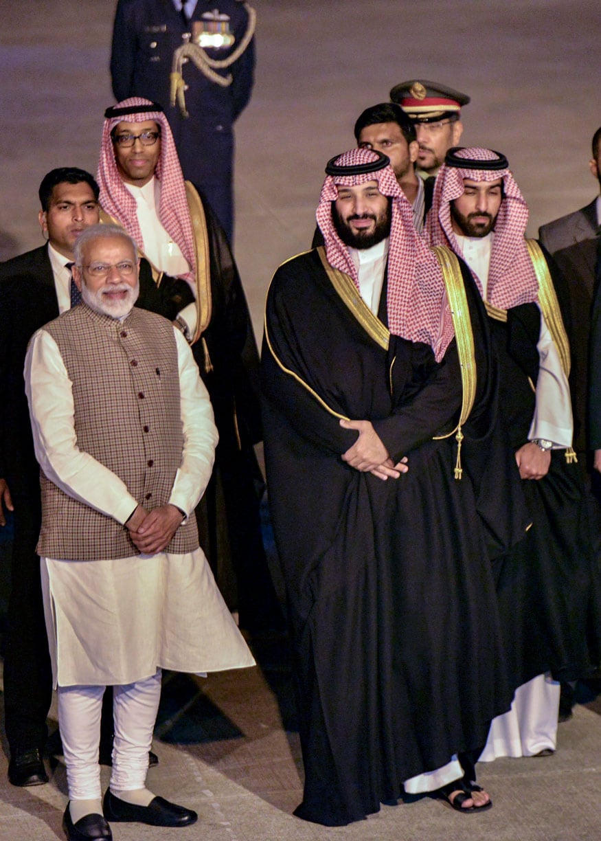 PHOTOS| Saudi Crown Prince Mohammed bin Salman's India Tour - News18