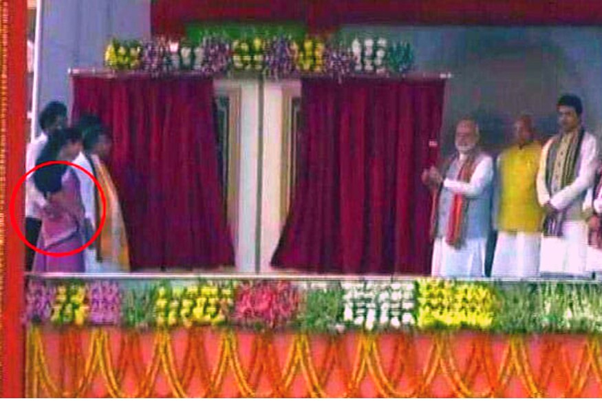 Tripura Minister Touches Colleague Inappropriately While on Stage with PM Modi