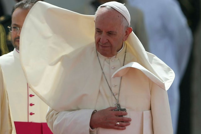 File photo of Pope Francis. (Image: AP)