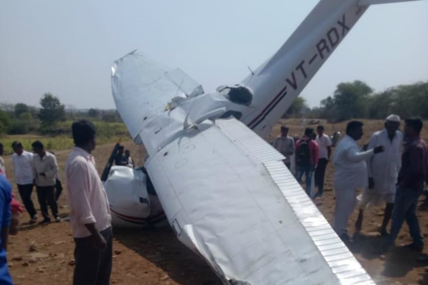 Civilian Trainer Aircraft Crashes in Maharashtra, Pilot Injured