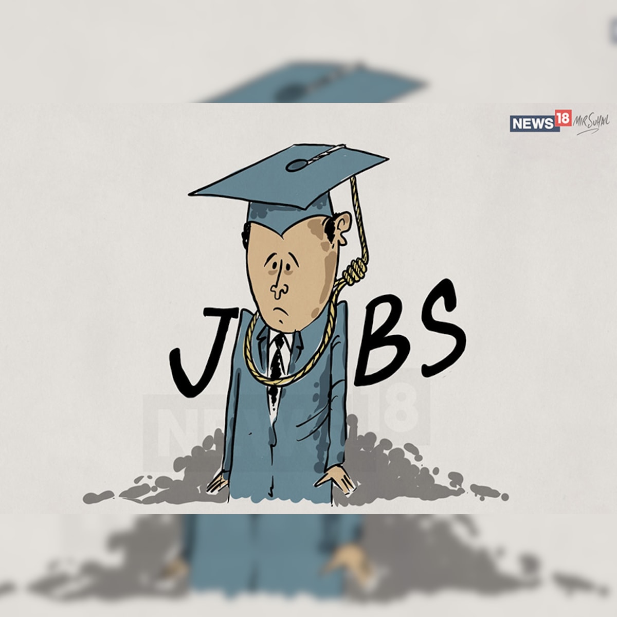 In Cartoons: India's Unemployment Rate Hits 45-Year High
