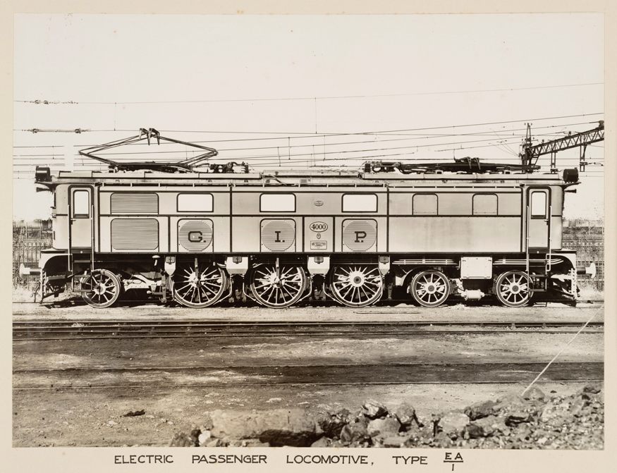 Electric locomotive type EA 1, number 4000. This broad gauge (5'6') locomotive ran on the Great Indian Peninsula Railway. (Image: Getty Images)