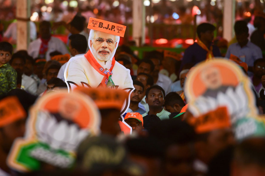 PHOTOS| PM Narendra Modi's Election Rally in Karnataka - News18