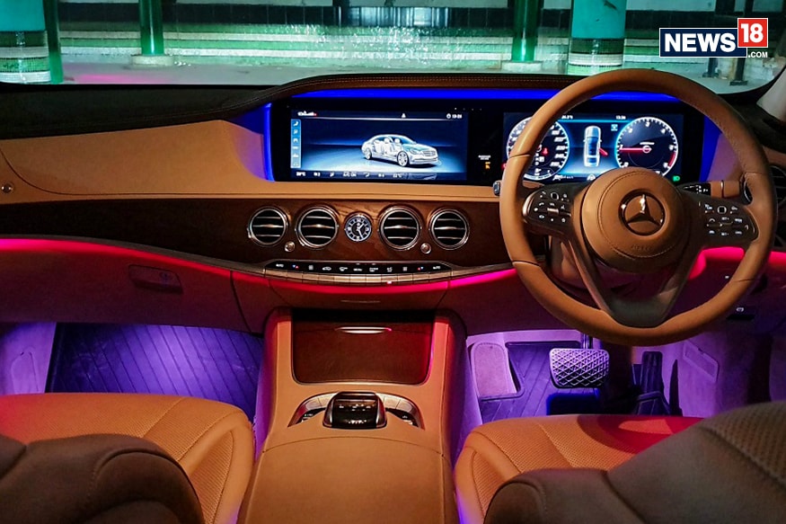 mercedes models with ambient lighting