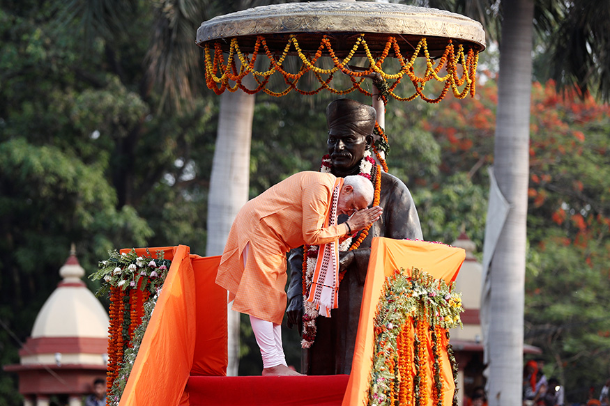 In Pictures Narendra Modi S Mega Roadshow In Varanasi