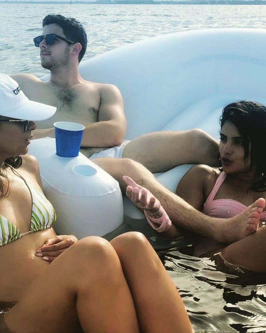  Priyanka and Nick having a gala time in Miami. (Image: Instagram)