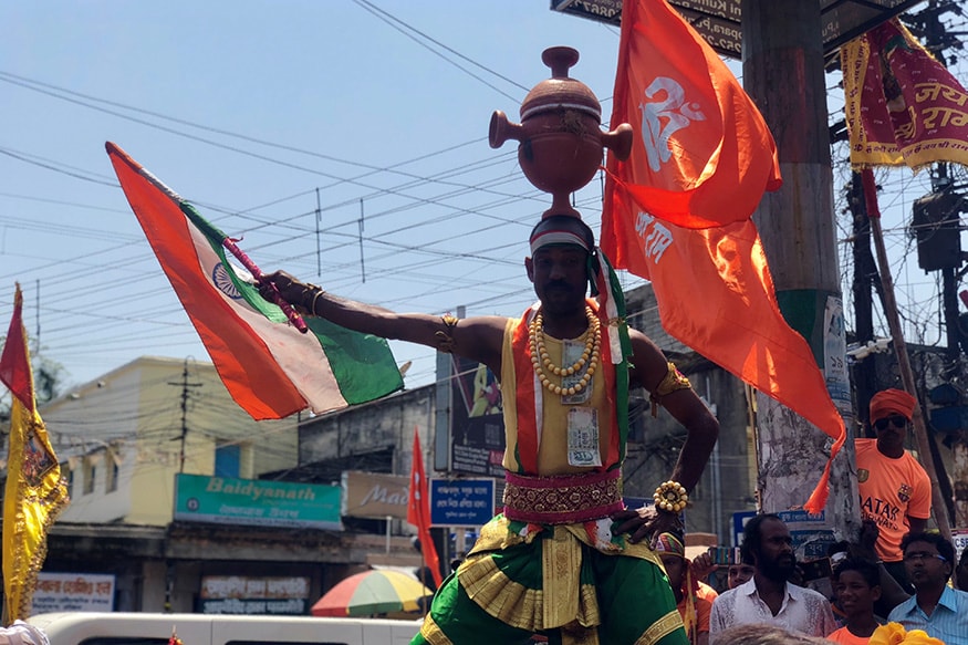 In Pictures: Ram Navami Rallies Across West Bengal - News18
