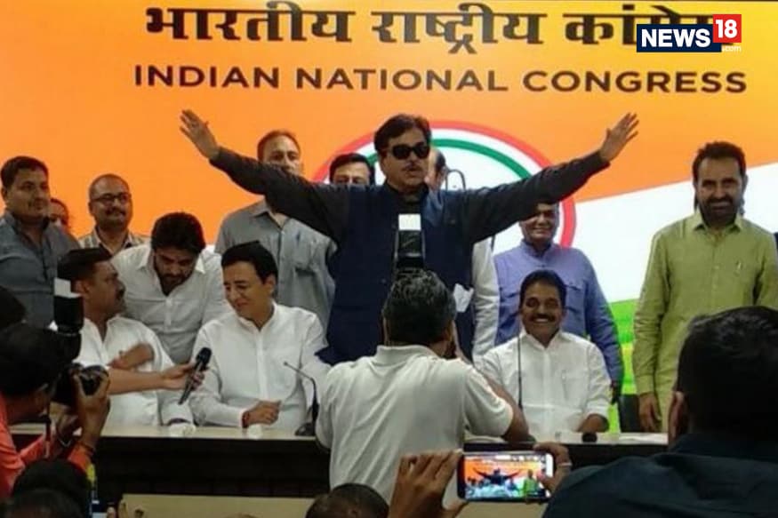 Shatrughan Sinha Joins Congress
