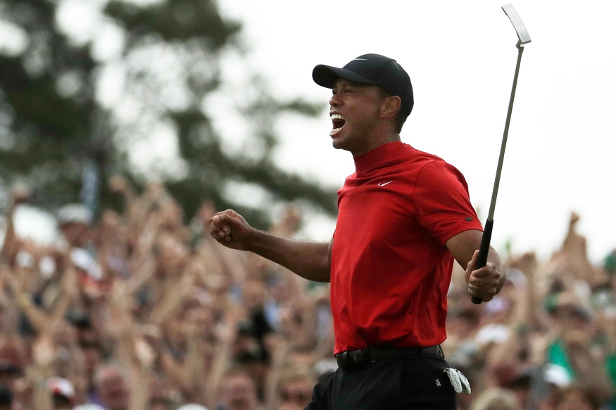 PICS Tiger Woods Wins the 2019 Masters Golf Tournament News18