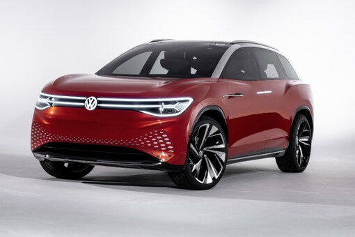 The Volkswagen I.D. Roomzz will be revealed to the public at the Shanghai Motor Show April 18 - 25, 2019. (Image: AFP Relaxnews)