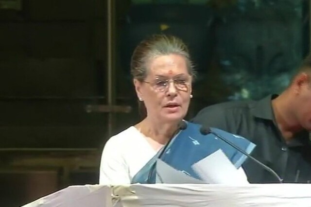 File photo of UPA chairperson Sonia Gandhi. 