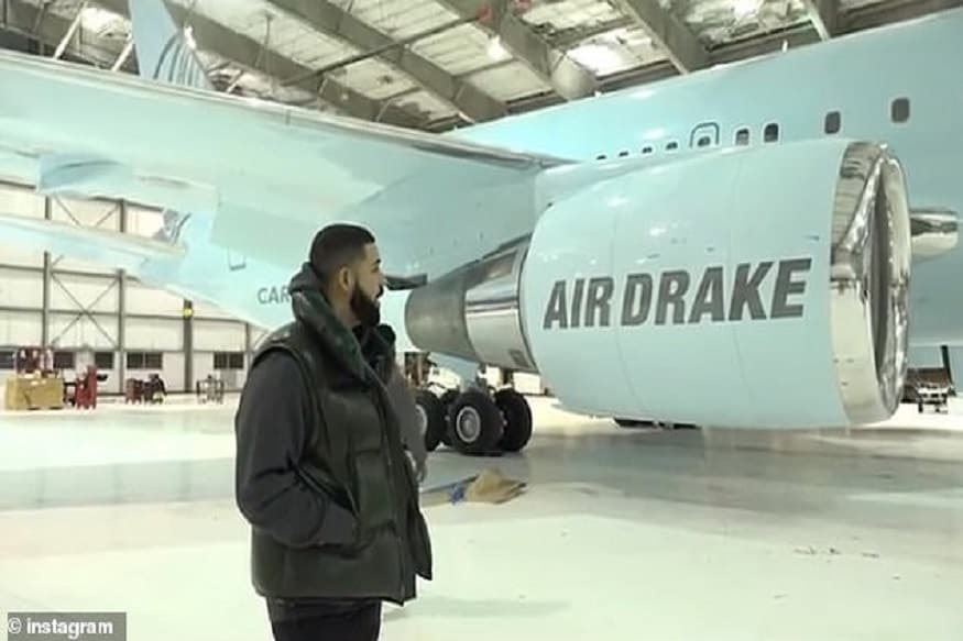 Drake Buys a Whopping Rs 1300 Crore Boeing 767-300F Private Jet, Shares ...