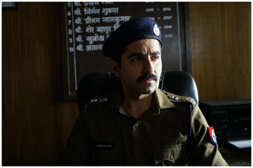 Ayushmann Khurrana in a still from Article 15. (Image: Twitter)