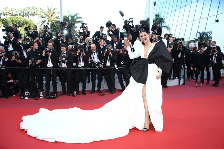 Deepika Padukone Hits the Red Carpet in Style at Cannes 2019 - News18