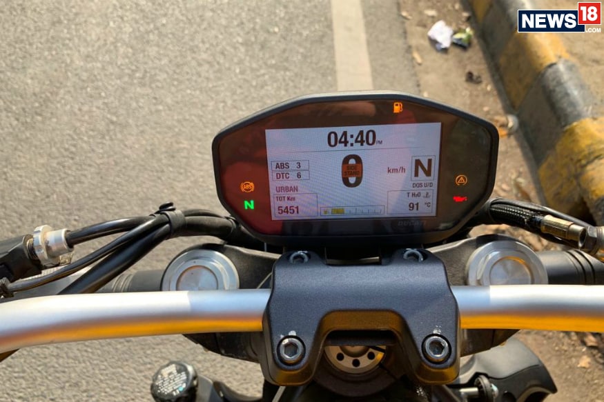 Ducati monster store 821 tft display