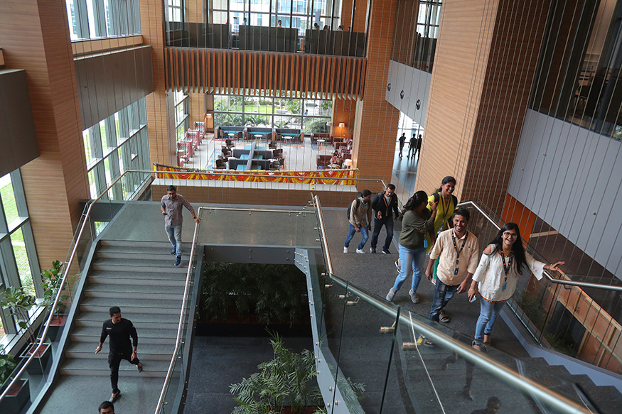 Inside Amazon India's Brand New Campus Building in Hyderabad