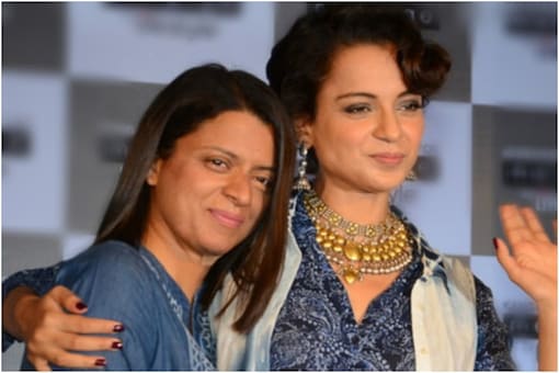 Rangoli Chandel and Kangana Ranaut.