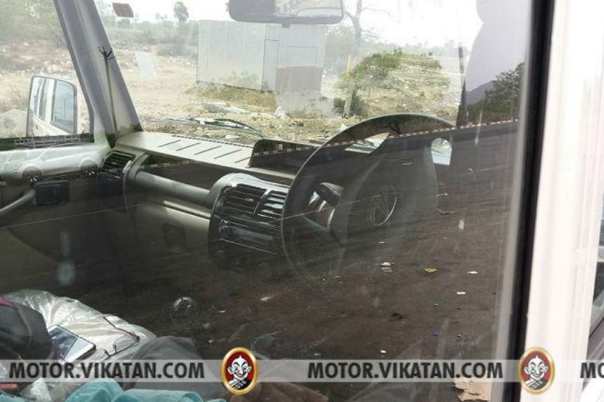 Mahindra Bolero Spied Testing With New Safety Features