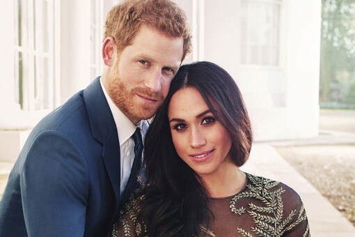 File photo of Prince Harry and Meghan Markle.