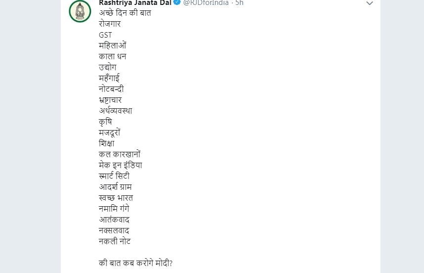 RJD-Twitter