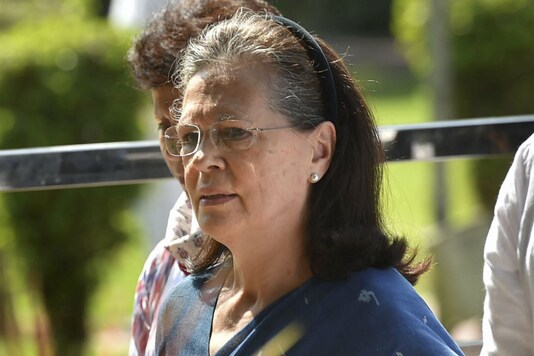 File photo of Congress president Sonia Gandhi.