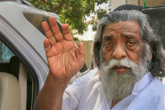 Jharkhand former chief minister and Mukti Morcha (JMM) party supremo Shibu Soren. (PTI)