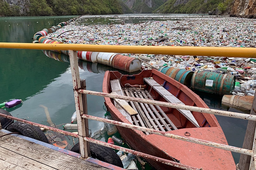 Clogging Rivers Tons of Garbage Clog Once-Clear Rivers, Who's to Blame? - News18