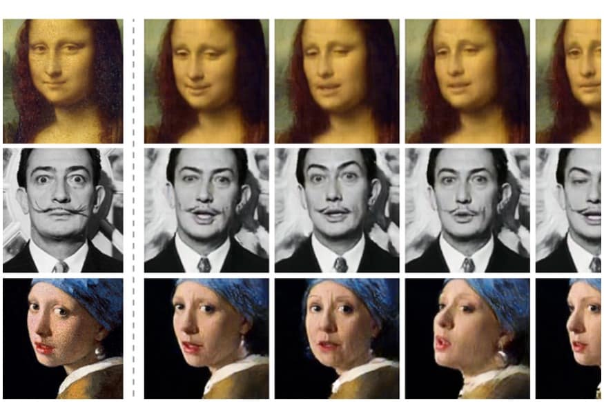 875px x 583px - Mona Lisa Talking: New Deepfake Video Makes Da Vinci's Classic ...