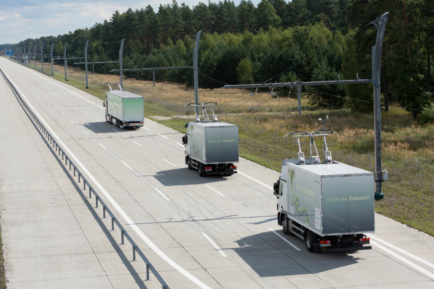 Germany's New Electric Highway Aims At Reducing Emissions From Commercial Trucks