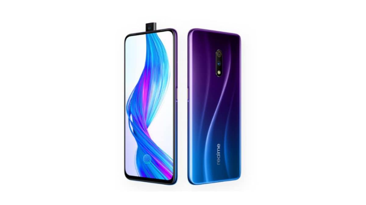 realme with pop up camera