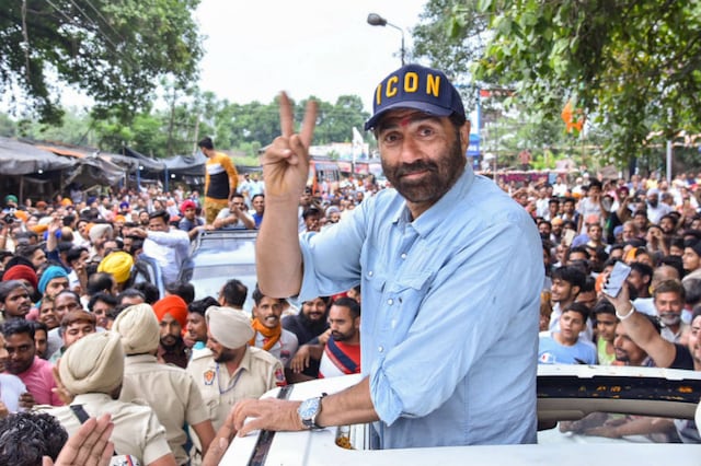 File photo of actor-turned-politician Sunny Deol (Image: PTI)