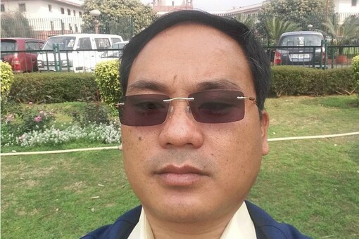 A file photo of Arunachal MLA Tirong Aboh. (Facebook)