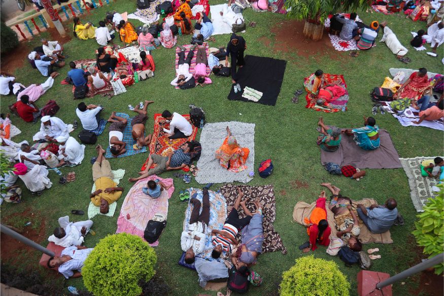 Annual Fish Prasadam in Hyderabad Thousands Swallow Live Fish to Cure