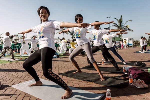 Best Girls Group Yoga Performance on World Yoga Day 2019