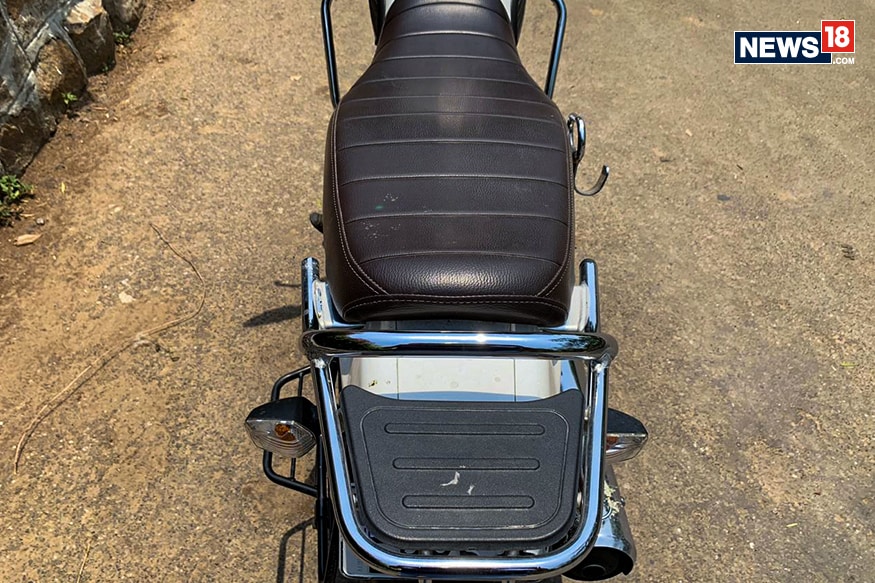 Tvs Radeon Back Rest TVS Radeon 110 Review: Same-Same But Different | Auto-reviews News - News18