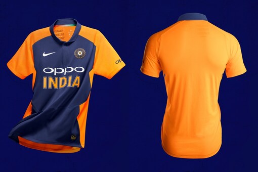 apretón Creación cuerno ICC World Cup 2019 | India's Away Orange Jersey to be Worn Against England  Officially Unveiled