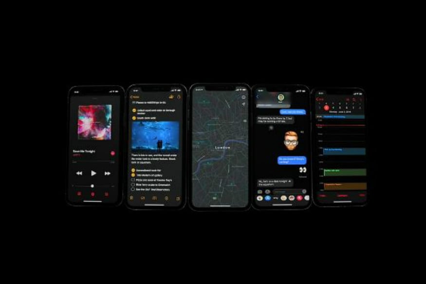 linkedin app dark mode ios