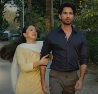 Kabir singh sale grey shirt