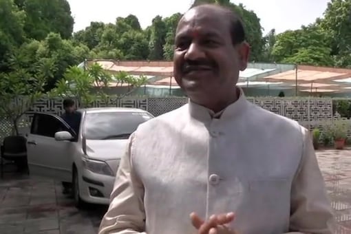 File photo of Lok Sabha Speaker Om Birla. (Image: Twitter)
