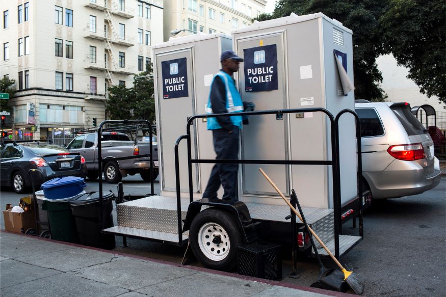 Portable Toilet Route Driver: It is just bad to even pass by the public toilets, especially when they are dirty. However, construction sites and crowded concert venues often need portable toilets to make it easier for people to use washrooms in such areas. However, the tough part is moving the portable toilet to places. And while it may not seem one of the jobs you would wish to do, but it pays well. The job may earn you an average hourly pay of $16.24 (approx. Rs 1,150) to $29.85 (approx. Rs 2,100). (Image: Reuters)