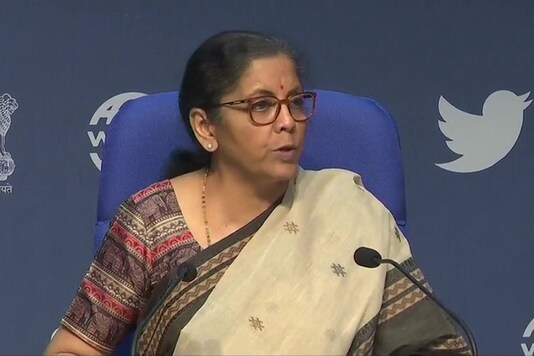 File photo of finance minister Nirmala Sitharaman.