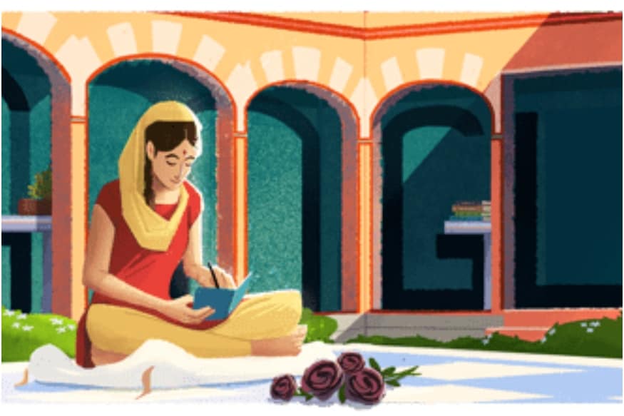 Google Doodle Honours Amrita Pritam on 100th Birth Anniversary